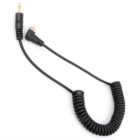 Câble de synchronisation pour appareil photo reflex numérique, gaine en PVC tressée, terminal PC vers PC
