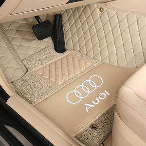 <span class=keywords><strong>Tapis</strong></span> <span class=keywords><strong>de</strong></span> <span class=keywords><strong>sol</strong></span> <span class=keywords><strong>de</strong></span> voiture imperméables antidérapants en cuir à couverture complète pour <span class=keywords><strong>Audi</strong></span> <span class=keywords><strong>Q3</strong></span>/Q5/Q5L/Q3L/Q7/A6L/A4L/A8L/A3/A5/A7 Ensemble <span class=keywords><strong>de</strong></span> 3 pièces - Product Image 4