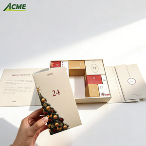 <span class=keywords><strong>Calendario</strong></span> <span class=keywords><strong>de</strong></span> <span class=keywords><strong>Adviento</strong></span> Navideño Ecológico <span class=keywords><strong>Blanco</strong></span> Personalizado, Caja Sorpresa con Cierre Magnético, Cuenta Regresiva <span class=keywords><strong>de</strong></span> 12 Días, Cosméticos, Chocolates - Product Image 6