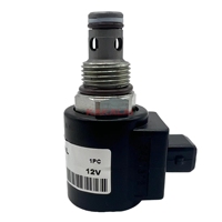 Válvula Solenoide de Paro de Alta Calidad 25/974628, 12V, para Excavadora JCB 3CX 4CX, Apagado de Combustible del Motor Diésel, con 3 Meses de Garantía