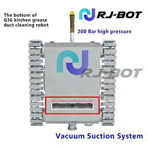 RJ-Bot G36 เครื่องมือ<span class=keywords><strong>ท</strong></span>ำความสะอาดคราบไขมันในครัวอุตสาหกรรม รุ่นใหม่ สำหรับ<span class=keywords><strong>ท</strong></span>ำความสะอาด<span class=keywords><strong>ท</strong></span>่อระบายอากาศแบบหมุน  <span class=keywords><strong>ท</strong></span>ำจากสแตนเลส กันน้ำระดับ IP65 - Product Image 2