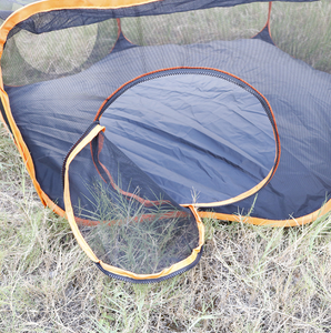 실내 및 실외 고양이 용 휴대용 플레이 펜 놀이 텐트 토끼 흰 족제비 야외 고양이 인클로저를위한 터널이있는 고양이 텐트 - Product Image 3