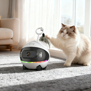 Telecamera Wireless per Animali Domestici Stjiatu, Lussuosa, Classica, Leggera, Durevole, Ecologica, in Plastica Riutilizzabile, per Tracciamento e Uso Multiplo, Automatica - Product Image 5