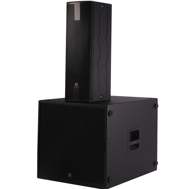 Sub9004as   18 Inch Outdoor Speaker Garden Powered Speakers Professional pa System
