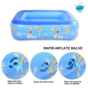Tragbare <span class=keywords><strong>Indoor</strong></span> Outdoor PVC/Kunststoff 2-Ring Aufblasbare Faltbare Wasserdichte Kinder Schwimmbad ISO9001-Certified Baby Ball Pool - Product Image 3