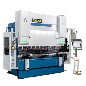 DA69T-250t6000 Goedkope Prijs Persrem Machine Hydraulische Cnc Handbediende Stalen Plaatwerk Buigmachine