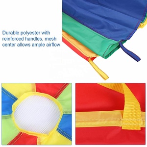 Parapluie arc-<span class=keywords><strong>en</strong></span>-ciel <span class=keywords><strong>Parachute</strong></span> jouets Whack-a-mole <span class=keywords><strong>jeu</strong></span> de plein air enfants sport travail d'équipe garçons filles <span class=keywords><strong>maternelle</strong></span> jouet cadeau - Product Image 4