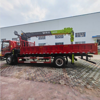 Camion à ordures à chargement arrière HLW 4x2 5m3, moteur diesel Euro 3, empattement 3308 mm, 120 CV, transmission manuelle, bras hydraulique