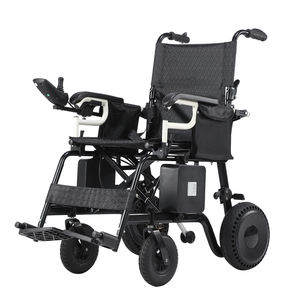 <span class=keywords><strong>Fauteuil</strong></span> roulant électrique pliable avec batterie amovible, accoudoirs rabattables, double moteur 250W, <span class=keywords><strong>fauteuil</strong></span> électrique <span class=keywords><strong>pour</strong></span> personnes âgées et handicapées - Product Image 1