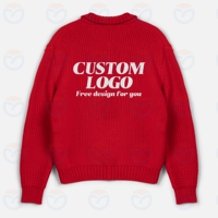 2025 bis 2026 Custom OEM/ODM Strick pullover aus Baumwolle Custom Einreihiger Turn-Down-Kragen Custom Cardigan Sweater für Herren