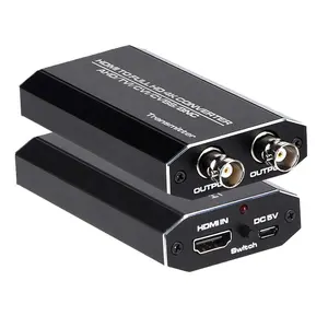 Adaptateur convertisseur HDMI 1080P vers TVI/CVI/AHD BNC 1080P pour moniteur HDTV DVR, convertir le signal vidéo HDMI en TVI CVI AHD CVBS BNC