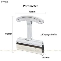 Fynmi 4 Keys Keycaps Puller Mechanical Keyboards Tools
