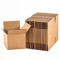 Caja de Envío Corrugada Resistente, Embalaje de Cartón, Tamaño Personalizado OEM para Logística de Comercio Electrónico, Almacenamiento y Entrega