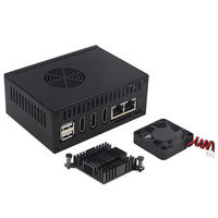 Casing Logam dengan Pendingin untuk Orange Pi Seri Zero 2 3 Orangepi 3 LTS Pi 5 LTS Grosir