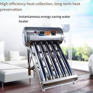 <span class=keywords><strong>Chauffe</strong></span>-<span class=keywords><strong>eau</strong></span> <span class=keywords><strong>solaire</strong></span> à tube sous vide portable de petite taille pour la maison, 10 L, en acier inoxydable, pour balcon - Product Image 2