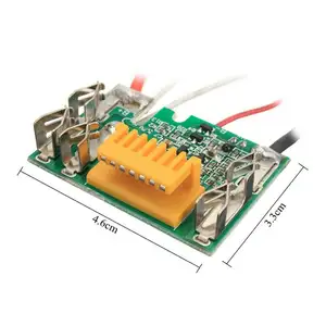 Pin mô-đun pin sạc Board chip Bộ phận thay thế 18V PCB mạch Li-ion pin bảo vệ Board cho bl1830 bl1840