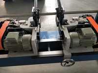 Machine de chanfreinage et d'ébavurage hydraulique double face CARE pour tuyaux en acier inoxydable, alimentation automatique, 380V 2.2kW, haute performance, garantie 1 an