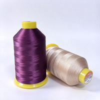 Fil à coudre en nylon collé de couleur personnalisée, fil en nylon collé haute résistance Tex135 V138 pour la couture de tentes et de tissus d'ameublement