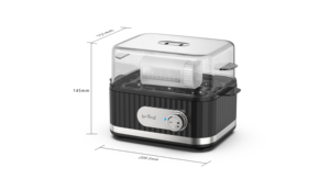 Machine à cuire les œufs électrique automatique pour 6 œufs, rapide et sûre avec protection contre la cuisson à sec, Sunsir OEM/ODM - Product Image 2