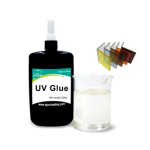 Algemene Pmma, Pc, Pet, Tpu, Abs Plastic Bonding Uv-uithardende Acryl Hars Fabrikant Uv Lijm