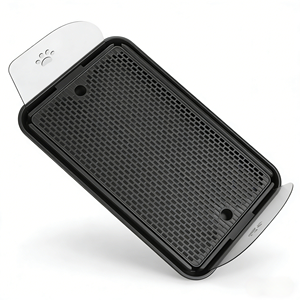 <span class=keywords><strong>2026</strong></span> Umweltfreundliche, recycelbare, große, rutschfeste, wasserdichte, waschbare Indoor-Tiermöbel, spritzwassergeschützte Katzenstreu-Box mit Pedal - Product Image 1