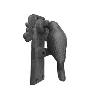 Fabricación de Aldabas de puerta de pájaro marrón antiguo para puerta delantera <span class=keywords><strong>aldaba</strong></span> de puerta en forma de pájaro de <span class=keywords><strong>hierro</strong></span> fundido - Product Image 2