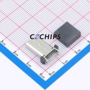 HX-TYPE-C 16P 180 LC-A H15.0 USB Connector Through hole Component (THT) Connector Type-C Female Through Hole 16P - Product Image 2