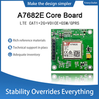 Electronic Component IC Chip PCBA LTE CAT1 Core Board A7682E with GPS Antenna