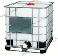 Máquina monostación de extrusión-soplado automática de alta precisión para IBC HDPE con PLC y bajo consumo energético