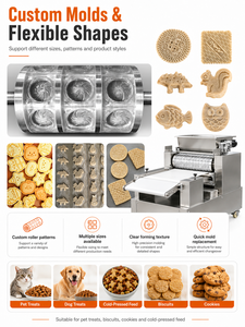 Custom Mold Animal Shape <b>Biscuit</b> <b>Machine</b> for Pet Treats Dog Snacks Cat Food and Cookies - Product Image 5