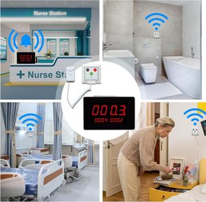 <span class=keywords><strong>Precio</strong></span> del sistema de llamada de enfermera Sistema de campana de llamada de enfermera de hospital Pantalla de 1 número 10 Botones de llamada para sistema de alerta médica - Product Image 2