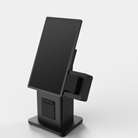Écran tactile de 21,5 pouces pour terminal de paiement, kiosque Android 11/PC OS avec support, kiosque tactile de table