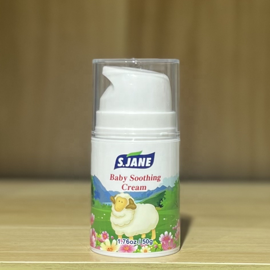 ORANGLES Baby Soothing Face Cream with Olive Oil & Shea Butter – Gentle Facial Moisturizing Emulsion for Infants - high resolution display - Image 2 of 4 | perfect for office | California | Free Shipping ORANGLES