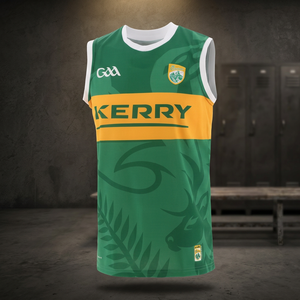 Conjunto de Jugador de Fútbol GAA Premium, Jersey 100% Poliéster, Alto Rendimiento, Transpirable, Ligero, Diseño Sólido, Manga Corta - Product Image 3