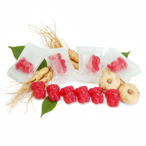 กัมมี่เพิ่มอารมณ์สำหรับคู่รัก ด้วยสารสกัดจากมาคา เพื่อเสริมสร้างความใกล้ชิด สูตรเฉพาะที่ปรับแต่งได้ - Product Image 1