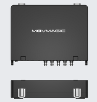 Conmutador de producción en vivo 5-CH HD MI con control de cámara PTZ-Streaming multicámara, conmutador mezclador de video Transmisión en vivo