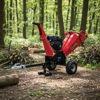 Broyeur de bois forestier, déchiqueteuse de bois à moteur essence, broyeur de bois pour tracteur PTO 15 CV