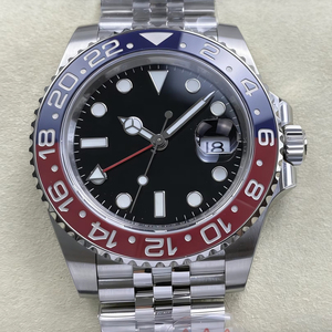 Reloj Mecánico de Lujo de la Mejor Calidad, Resistente al Agua, para Buceo, 40 mm, VS Factory V3, Acero 904L, Movimiento ETA 3285, 126710, Iron Man GMT - Product Image 1