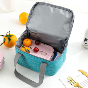 Oxford tissu Portable dessin animé mignon enfants école déjeuner refroidisseur sacs à déjeuner pour les étudiants travail <span class=keywords><strong>repas</strong></span> sacs isothermes Logo personnalisé - Product Image 2