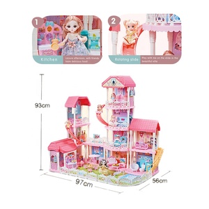 Samtoy - <span class=keywords><strong>Casa</strong></span> <span class=keywords><strong>de</strong></span> Juego <span class=keywords><strong>de</strong></span> Lujo <span class=keywords><strong>para</strong></span> <span class=keywords><strong>Niñas</strong></span>, Color Rosa, Muebles <span class=keywords><strong>de</strong></span> Juguete, Castillo <span class=keywords><strong>de</strong></span> Princesa, Villa, <span class=keywords><strong>Casa</strong></span> <span class=keywords><strong>de</strong></span> <span class=keywords><strong>Muñecas</strong></span> Grande <span class=keywords><strong>para</strong></span> Regalo - Product Image 6