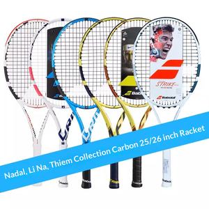 Raquette de <span class=keywords><strong>tennis</strong></span> professionnelle pour adolescents, carbone pur, Nadal Thiem, French Open 2025/2026 - Product Image 2