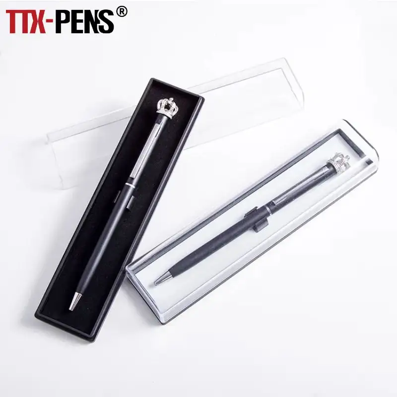 TTX סיטונאי זול מתכתי צבע עסקי סט מתנה עטים עבור גברים