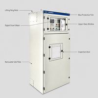 Armoire de commutation sur pied 600x400x1600mm en acier de 1,5mm, coffret vide pour salles de puissance minières et industrielles