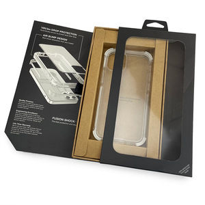 China Manufacturer Supplier Custom Design Printed Logo Window Consumer Electronics Packaging Folding Craft Paper Box