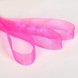 Nastro in <span class=keywords><strong>Tulle</strong></span> Trasparente 100% Poliestere, Colorato, 2cm/4cm, per Confezioni Regalo e Decorazioni Fai-da-Te - Product Image 3