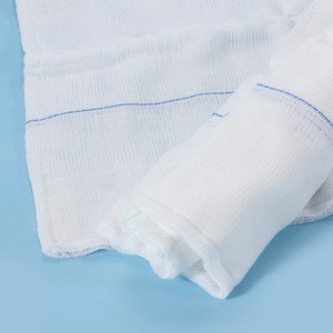 Compresses de <span class=keywords><strong>gaze</strong></span> stériles pré-lavées en coton 100% pour laparotomie, compresses abdominales pour usage clinique - Product Image 3