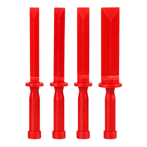 Lot de 4 grattoirs en plastique résistants aux produits chimiques, <span class=keywords><strong>3</strong></span>/4 ", 7/8 ", 1 ", 1-1/2 ", outil de décapage sans rayures - Product Image 1