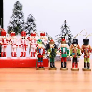 10/12/14cm <b>Nutcracker</b> Miniatures Pink Series <b>Nutcracker</b> Puppet <b>Ornaments</b> Desktop Decoration Cartoons Walnuts Soldiers Band Do - Product Image 6