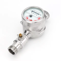 Compteur d'eau intelligent avec vanne en acier inoxydable Protection RS485 IP68 Lecture à distance personnalisable OEM