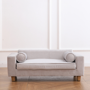 أريكة قطيفة بتصميم حديث من Petstar ، أثاث كلاب صغيرة كبيرة ، حيوان أليف قصير - Product Image 4